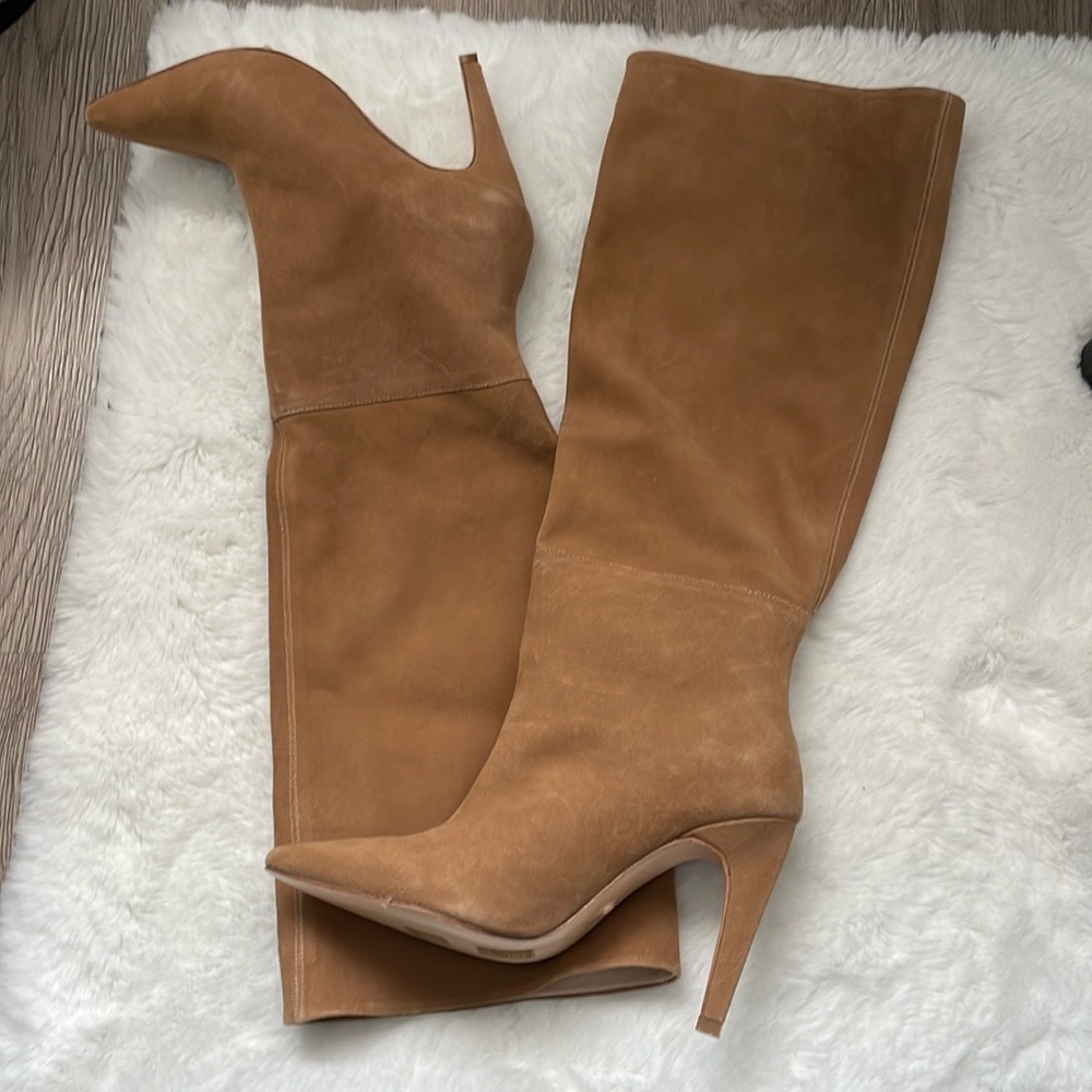 Raye Era Boot, suede knee high boots size 5.5